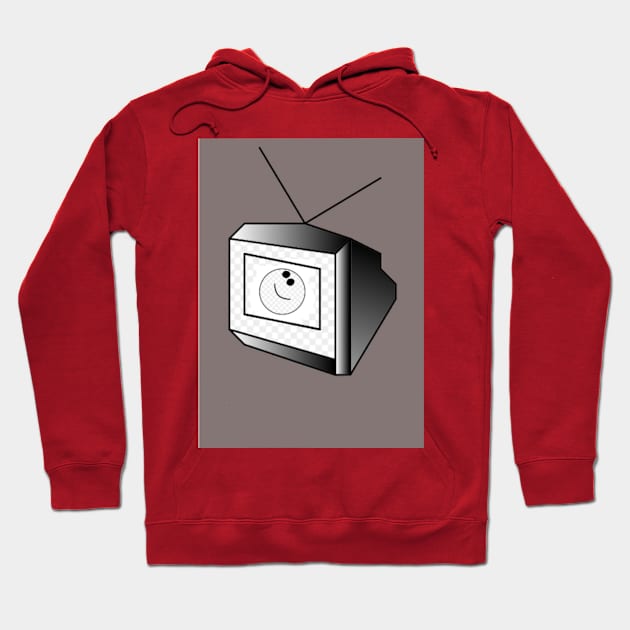 television Hoodie by yam2017